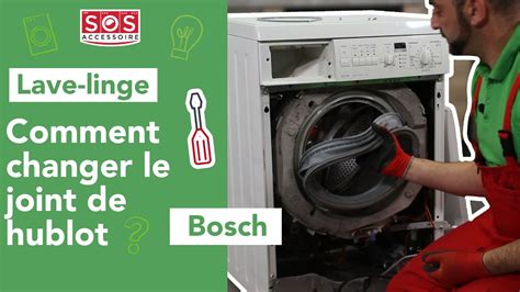 changer joint hublot lave linge bosch maxx 7|Comment changer le joint de hublot sur un lave linge BOSCH ou .